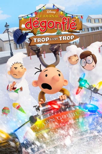 Affiche de film — Le Journal d'un dégonflé : Trop c'est trop