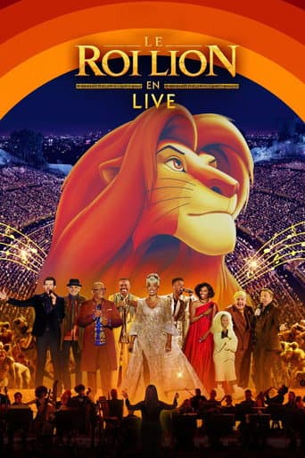 Affiche de film — Le Roi Lion en live