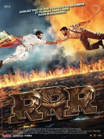 Affiche de film — RRR (Roudram Ranam Rudhiram )