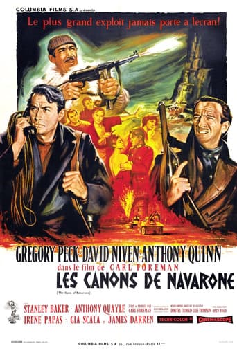 Affiche de film — Les Canons de Navarone