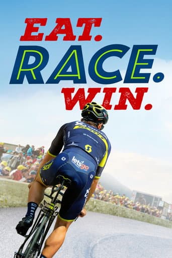 Affiche de série — Manger. Courir. Gagner.