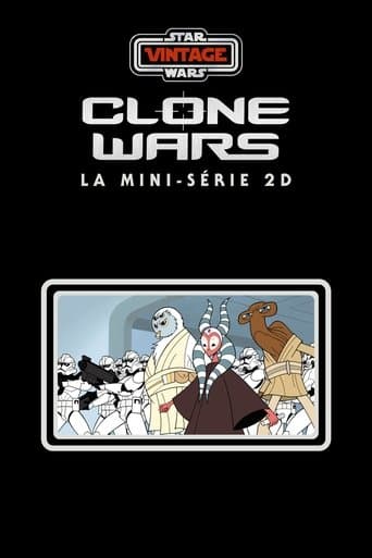 Affiche de série — Star Wars Vintage : Clone Wars