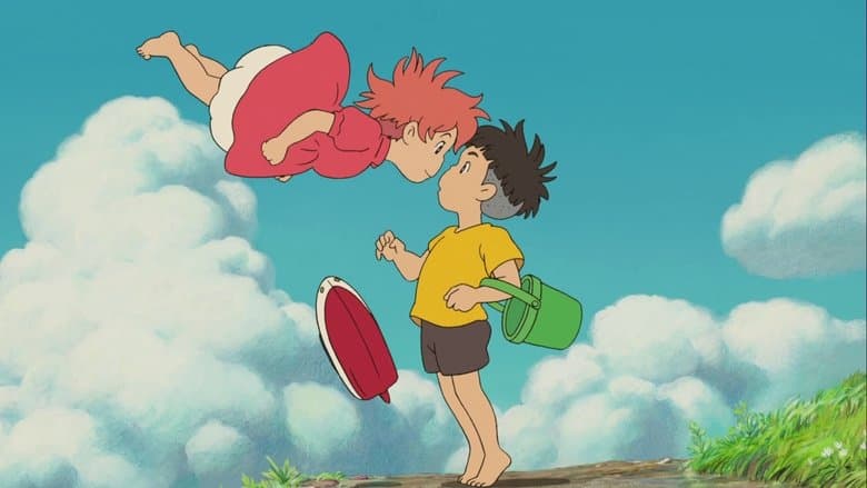 Image de Ponyo sur la falaise